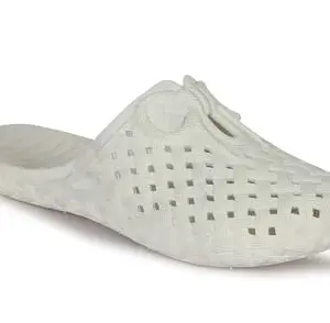 AADI Women's White Anti Skid Stylish Breathable Comfortable Slides/Casual Flip Flop & Slippers/Sliders