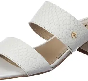 Hush Puppies Womens STELLA BLOCK MULE White Slipper UK 5 (6741117)