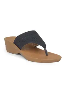 Bata Women’s Thong Slippers Blue