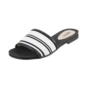 Meuiq|#Metro Women's Black Mult Fashion Sandals - 8 UK (41 EU) (41-3501)