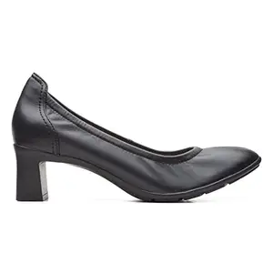 Clarks Neiley Pearl Black Leat UK-4