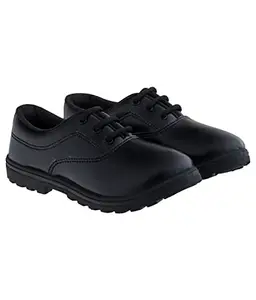 LANCER Kids OXD-DELBLK Black School Shoes