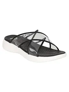 Carlton London sports Women's Black Slipper - 6 UK