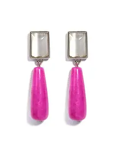 Gempro Natural Agate Gemstone Trendy Dangle Earrings for Women