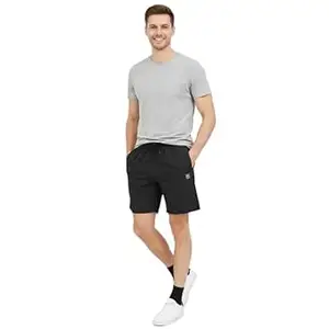 URBAN KLUBB UK Men's Athletic Shorts || Zip Pockets and Elastic Waistband || Quick Dry Lightweight Activewear || Summer Running Shorts