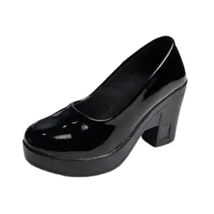 LUSHE - BEYOND ORDINARY Pumps for Women Formal Bellies Shoes for Office, Party Belly | Black Color | Size : 6