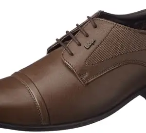 Lee Cooper Men's LC6213E Leather Formal Shoes_Brown_41