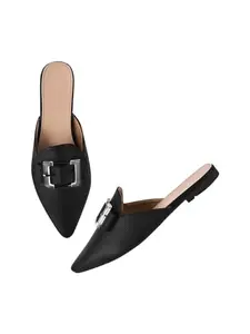 TRYME Trending Stylish Bellies Soft & Comfortable Back Open Slip On Mules Sandal for Womens and Girls