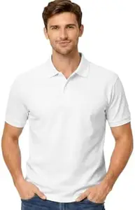 EHA Men’s Half Sleeve Polo T-Shirt | Half Sleeves Polo Neck T Shirt for Men | Half Sleeve Polo Tshirt | Regular Fit Solid Casual Wear Office Wear T-Shirt-Pack of 1