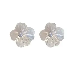 Koren Flower Stud Earrings For Women And Girls