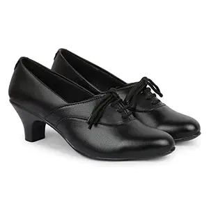 FURIOZZ Women Pump Heel Bellies MO33-Blak-40 Black