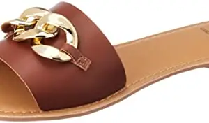 Carlton London Womens CLL-7401-A TAN Flat Sandal - 4 UK (CLL-7401-A)