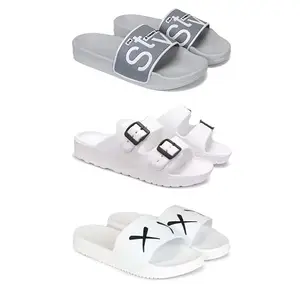 Men's Sandals | Lightweight Wear| Stylish & Easy to Wear For Men's PCV-SAN-(3-COMBO)-1589-3113-3029-6