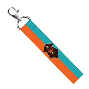 ISEE 360® Pirates Lanyard Tag with Swivel Lobster for Gift Luggage Bags Backpack Laptop Bags L X H 5 X 0.8 INCH