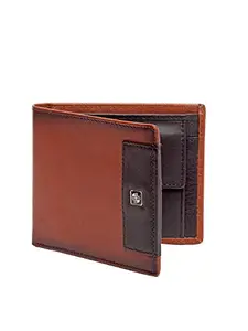 Carlton London Mens Leather Multi Card Wallet Tan (8906030257464)