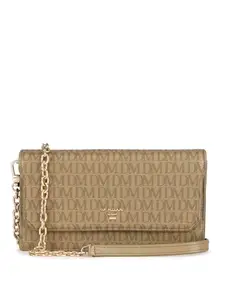 Da Milano Genuine Leather Green Womens Sling Wallet (10006A)