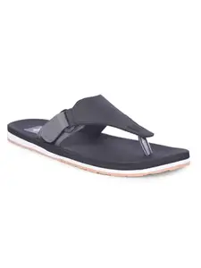 Liberty A-HA ANCO-01 Casual Slipper for Men with EVA Sole | TPR Outsole - Comfortable & Cushioned Footbed | Durable & Lightweight | Latest & Trendy Design | Stylish Footwear (Black - 44 Euro)
