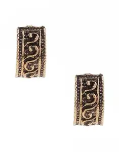 Anuradha Oxidized Silver Finish Designer Studs Earrings Set For Women & Girls|Traditional Tops,Earrings | Daily use,Office Going Jewellery