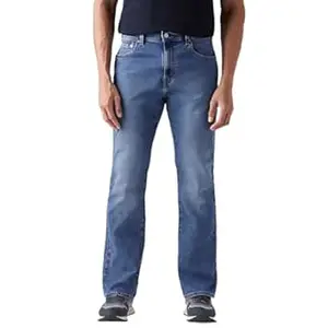Levi's Men's 517 Mid Indigo Bootcut Fit Mid-Rise Jeans
