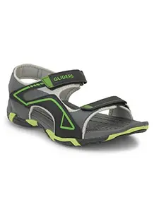 Liberty Mens GRACIA-06E Black Flat Sandal - 6 UK (62300011)