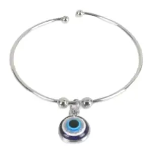 JD Jewellers Anti Tarnish Stylish Adjustable Nazariya with Handmade Evil Eye Bracelet for Women & Girls Kada