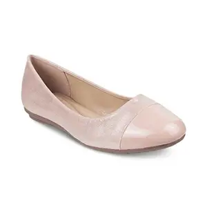 tresmode 221-YORK-NEW CHAMPAGN Women Flat Ballerina EU/36 UK/3