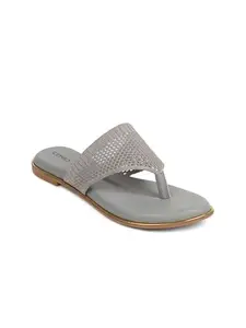 ICONICS Women's Flats, Grey, 5
