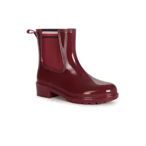 Tommy Hilfiger womens F23HWFW036 Red Chelsea Boot - 5 UK (F23HWFW036)