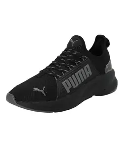 Puma Mens Softride Premier Slip Camo Black-Cool Dark Gray Running Shoe - 6UK (37802801)