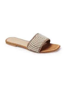 ELLE Women Sandal,Copper,UK-8
