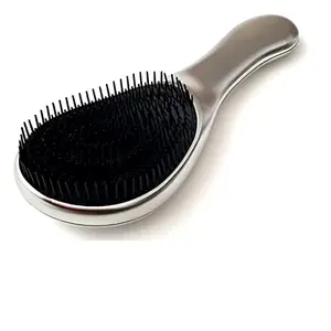 Alan Truman DT-08 Wet And Dry Detangling Hair Brush Silver