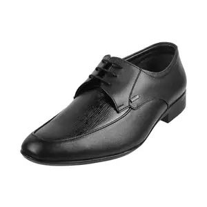 Mochi Men Black Leather Lace-up/Formal Shoes UK/9 EU/43 (19-120)
