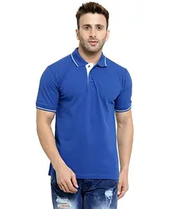 Scott International Men's Solid Regular fit Polo (SS18-SP6-XL_Royal Blue X-Large)