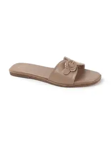 Carlton London Women Fashion Sandal,Beige,UK-6