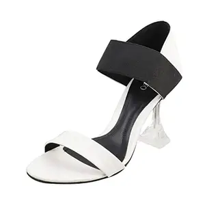 Metro Womens Synthetic White Sandals (Size (5 UK (38 EU))