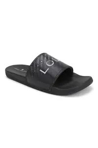 Louis Philippe_Mens_Sandal_(LPSCDRGFS300004_Black_45)