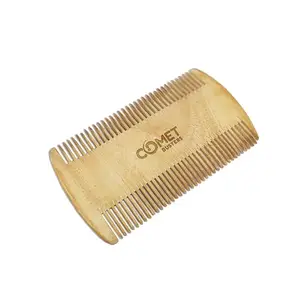 Comet Busters Eco Friendly Natural Neem Wood Double Sided Lice Comb (HA164)