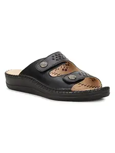 Scholl Women's Slip-on Sandal - BLACK (8 UK) (6766909)