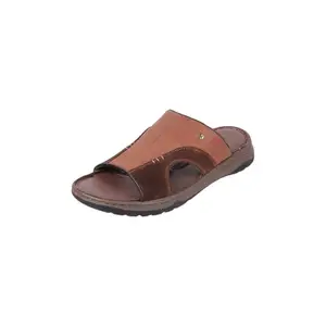 Mochi Men's TAN Stylish Slides UK/9 EU/43 (16-1016)