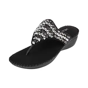 Metro Womens Synthetic Black Slip Ons (Size (5 UK (38 EU))