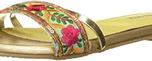 Signature Sole Women Flats Multi Fashion Sandals-5 UK (38 EU) (8 US) (SS3293