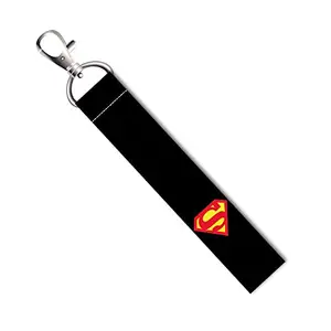 ISEE 360® Super Hero Logo Lanyard Tag with Swivel Lobster for Gift Luggage Bags Backpack Laptop Bags L X H 5 X 0.8 INCH
