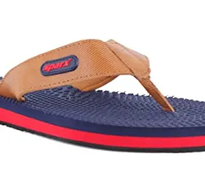 Sparx mens SF0108G Navybluetan Flip-Flop - 8 UK (SF0108GNBTN0008)