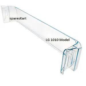 SPARESKART Bottle Self 1010 Compatiable for LG Fridge | Refrigerator from 165 L to 190 L, Transparent Pack of 1