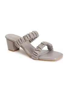 Carlton London Corlton London Women Sandal,Grey,UK-7