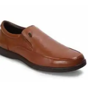 Lee Cooper Men's LC7144E Leather Formal Shoes_Tan_40EU