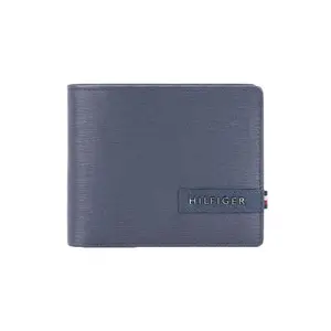 Tommy Hilfiger Kongsvinger Men Leather Global Coin Wallet for Men - Navy