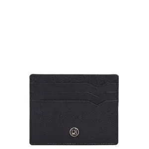 Da Milano Leather Card Holder for Men & for Women - Black (10062OL)
