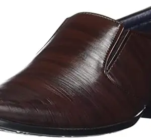 Bata Men BOSS-DOYEN Brown Formal Shoes