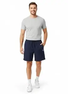 URBAN KLUBB UK Men's Athletic Shorts || Zip Pockets and Elastic Waistband || Quick Dry Lightweight Activewear || Summer Running Shorts